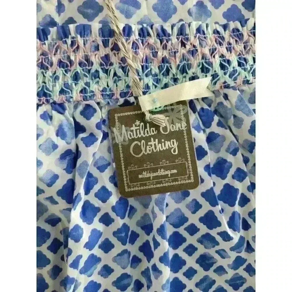 Matilda Jane Wandering Waters Top Womens Size M Sleeveless Tassels Pullover - Picture 3 of 9